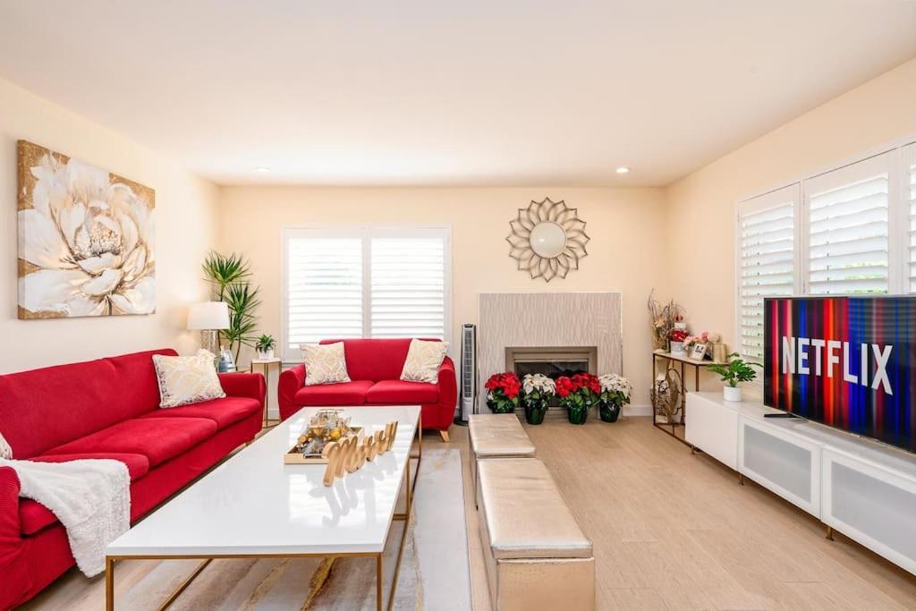 La Sunny House Beautiful Yard 7 Rooms 4 Bathrooms Near Disneyland & Hollywood & Downtown Hacienda Heights Exterior foto