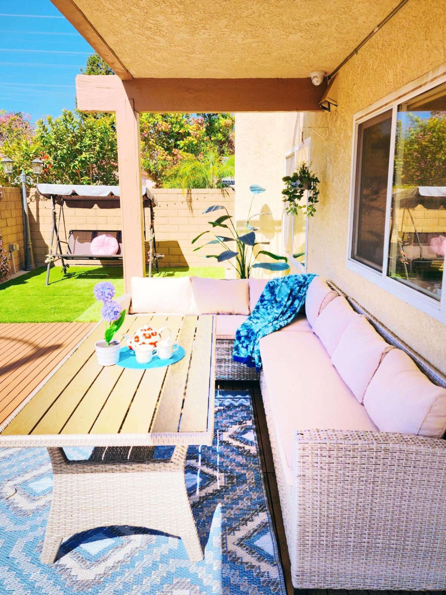 La Sunny House Beautiful Yard 7 Rooms 4 Bathrooms Near Disneyland & Hollywood & Downtown Hacienda Heights Exterior foto